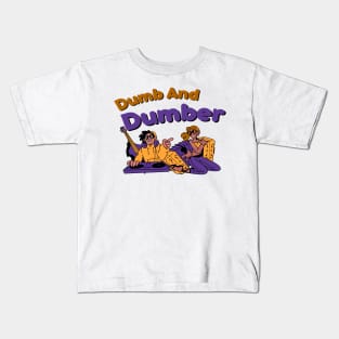 Dumb and dumber - Best Vintage 90s Kids T-Shirt